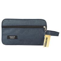 Martinversa WL7 Dompet Pouch Vape Kosmetik Unisex Pria Wanita Kanvas - Biru