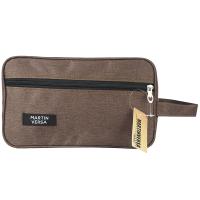 Martinversa WL7 Dompet Pouch Vape Kosmetik Unisex Pria Wanita Kanvas - Coklat