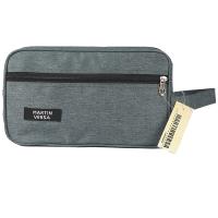 Martinversa WL7 Dompet Pouch Vape Kosmetik Unisex Pria Wanita Kanvas - Dark Grey