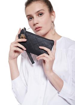WL11 Wallet Coin Wanita Kartu PU Leather - Hitam