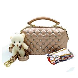 SLW16 Tas Doctor Jelly Matte Diamond - Rose Gold