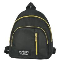 Martinversa TRW21 Ransel Mini Wanita Backpack Women Kanvas Nylon - Hitam