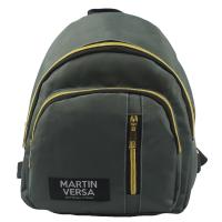 Martinversa TRW21 Ransel Mini Wanita Backpack Women Kanvas Nylon - Abu Abu