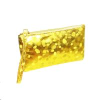 WL3 Dompet Wanita Glossy PU Leather Printed Import - Kuning