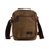 Martin Versa Tas SL12 pria Kanvas Slempang - Khaki