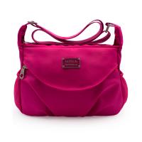 SLW2 Tas Selempang Wanita Kanvas Nylon Impor - Pink