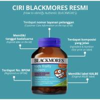 Blackmores Kids Fruity Fishies BPOM Kalbe 30 kapsul