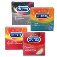 Durex Kondom Performa,Tingle,Strawberry,Fetherlite