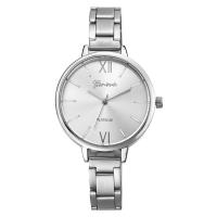 Geneva Platinum Elegant Jam Tangan Fashion Silver