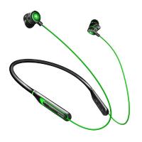 Plextone G2 In-Ear Neckband 3D Sound Effect Wireless Gaming Earphone Microphone Green