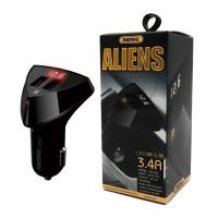 Remax Aliens Series RCC-208 Car Charger 2 USB 3.4A