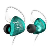 KZ ZST-X Knowledge Zenith ZST X 1BA 1DD Hybrid HIFI In Ear Earphones Bass Noise Cancelling Headset Cyan