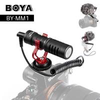 Boya BY-MM1 Shotgun Microphone Vlog Camera DSLR