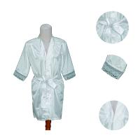 Lingerie Kimono KS Baju Tidur Bridal Shower Silver