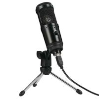 K669B 5V Cardioid USB Condenser Microphone Audio Studio Recording Mic Game Unidirectional