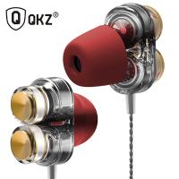 QKZ KD7 Knowledge Zenith Earphone Dual Driver Red
