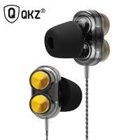 QKZ KD7 Knowledge Zenith Earphone Dual Drive Black