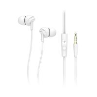 Rock Lava Y1 HiFi In Ear Earphone Microphone White