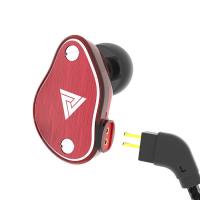 QKZ VK6 HiFi In Ear Earphone 4 Dynamic Driver Red