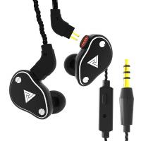 QKZ VK6 HiFi In Ear Earphone Dynamic Driver Black