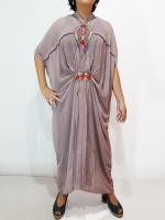 CAMILA Kaftan Dress Muslim (Tanpa Iner)-LAVENDER