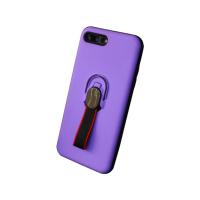 Case Apple Iphone 7 Plus Stand Ring Holder Magnet Bumper Matte Casing PURPLE