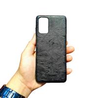 [ PREMIUM } Samsung Galaxy S20 Plus Softcase Premium Leather Casing Case Kulit Slim Silikon Hitam