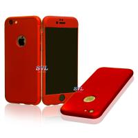 Hard Case 360 Full 3 in 1 For iPhone 7 Plus - Red