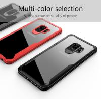 Samsung S9 Plus Case IPAKY Hybrid HD Acrylic Red