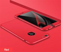 Hard Case 360 Full 3 in 1 For iPhone 8/s - Red