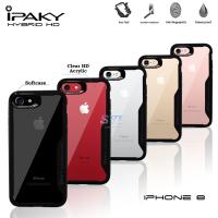 Iphone 8 Case IPAKY Hybrid HD Acrylic Black