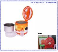 NIKO OISHI RICE COOKER 1,8 LITER FREE KIPAS EMERGENCY