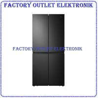 Hisense kulkas 4 pintu 520 liter RQ561N4IWBU JABODETABEK ONLY