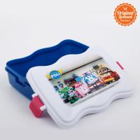 Character Land - Robocar Poli Wavy Sandwich Box 600ML Pink