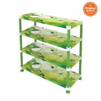 L.Blend Rak Serbaguna Susun 4 Natural Green