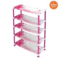 L.Blend Rak Serbaguna Susun 5 Sakura Pink
