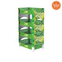 L.Blend Rak Multifungsi Susun 4 Natural Green