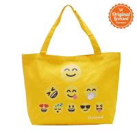Canvas Bags Joypixels Yellow Emoji Tree