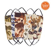 L.Blend Batik Semar Masker Kain Batik Earloop 1 pack isi 4 pcs Style B