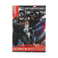 Marvel Captain America Fighting Crime Coloring & Activity Book