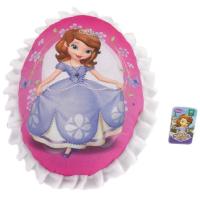 Disney Junior Sofia The First Bantal Oval 14 Inchi Pink