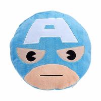Marvel Captain America Head Cushion Biru
