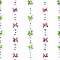 Minnie Mouse Bow Stripe White Pink Purple Green Black