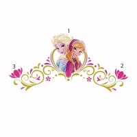 Frozen Springtime Custom Headboard Giant Wall Decals With Personalization