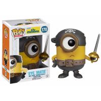 Funko Pop Movies Minions Eye Matie Action Figure Multicolor