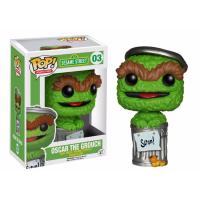 Funko Pop Tv Sesame Street Oscar The Grouch Action Figure Multicolor