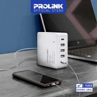 PROLiNK Quick Charger 5-port for USB Type-A & C 60W PDC56001 For Iphone, Samsung and All Gadgets