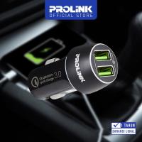 PROLiNK Quick Charge 2-Port Car Charger 36W For Iphone, Samsung, tablet, kamera, and All Gadgets PCC23601