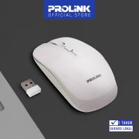 Prolink PMW6007 800-1600Dpi 4-Button Wireless USB Mouse - White