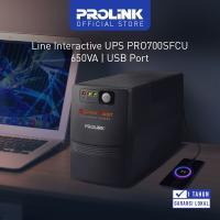 PROLINK UPS Line Interaktif PRO700SFCU - Super Fast Charging 650VA with AVR + USB Port